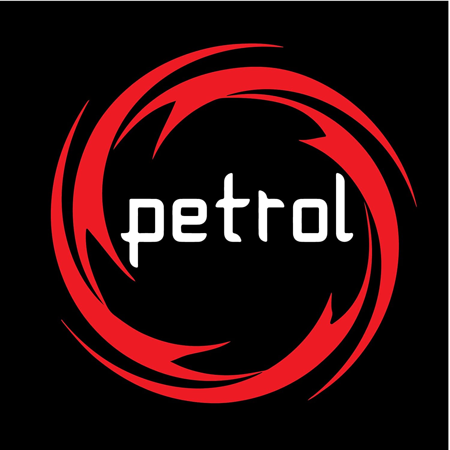 indnone® Meter Petrol Logo Car Sticker for Car Sticker Stylish Fuel Lid |  Black Color Standard Size